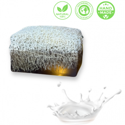 Donkey Milk Soap with Loofah – Natural Scrub & Skin Care