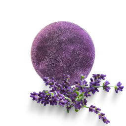Natural Lavender Soap with Sponge – relaxing & caring
